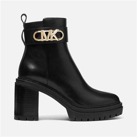 parker leather platform boot michael kors|MICHAEL Michael Kors Parker Platform Boots in Black .